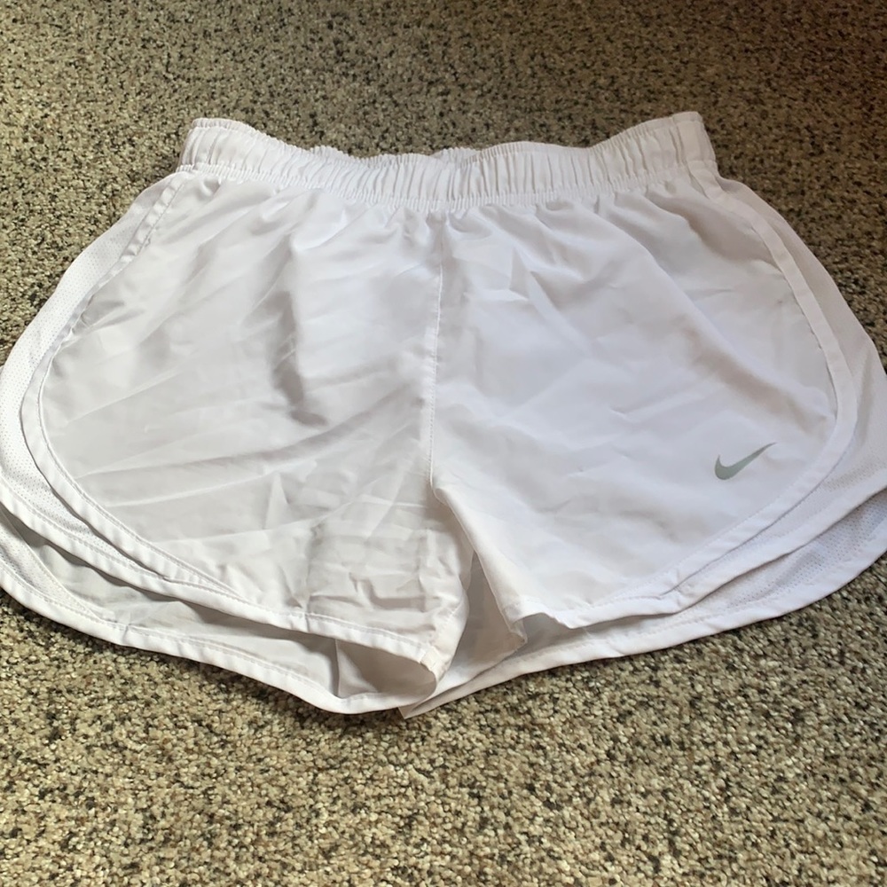 White Nike Shorts